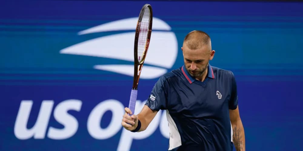 Dan Evans runs out of steam in defeat to Alex de Minaur