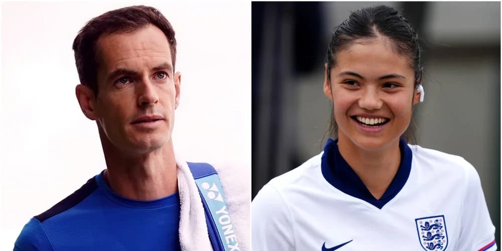 Emma Raducanu wasted little time accepting Andy Murray’s mixed doubles offer