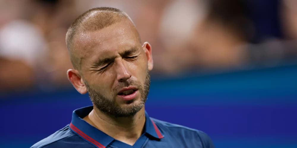 Dan Evans walks off with ‘nice feeling’ after US Open exit