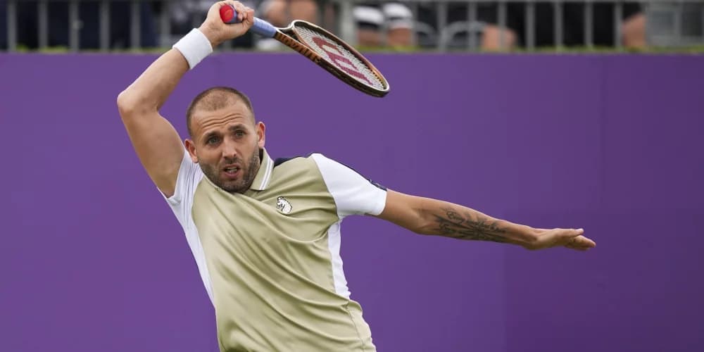 Dan Evans still recovering from record US Open win despite repeat success