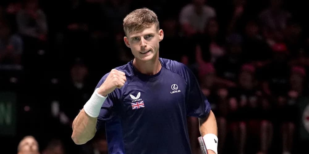 Billy Harris guides Great Britain to Davis Cup victory in absence of Jack Draper