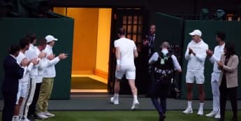 Andy Murray reaction: Tennis stars pay tribute after Wimbledon ceremony