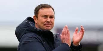 Derek Adam praises Morecambe’s spirit after comeback at Fleetwood