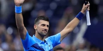Novak Djokovic claims record-breaking win on Arther Ashe Court