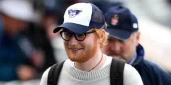 England squad treated to The A-Team as Ed Sheeran puts on private performance