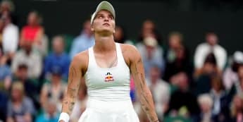 Marketa Vondrousova follows in Steffi Graf’s footsteps with early Wimbledon exit