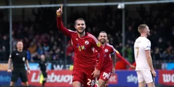 Teddy Jenks wins at Solihull for Forest Green