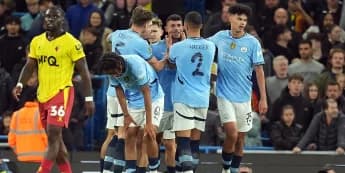 Much-changed Manchester City see off Watford in Carabao Cup