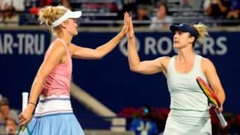 Dabrowski and Routliffe Advance to WTA Finals Semifinals