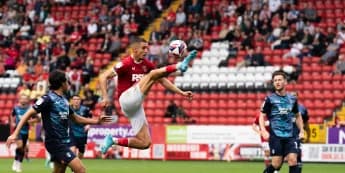 Gassan Ahadme’s goal gives Charlton victory at Shrewsbury