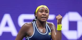 Coco Gauff continues US Open title defence with win over Tatjana Maria
