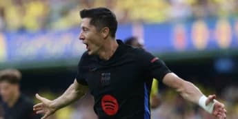Robert Lewandowski and Raphinha bag braces as Barcelona blow away Villarreal