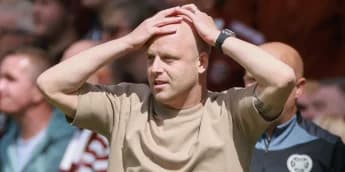 Hearts suffer narrow loss to Viktoria Plzen in Europa League play-off first leg