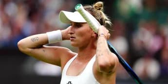 Marketa Vondrousova joins Steffi Graf in unwanted piece of Wimbledon history