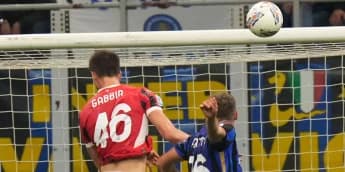 Matteo Gabbia’s late winner sees AC Milan end losing streak against rivals Inter