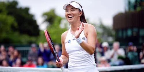 Lily Miyazaki races past Tamara Korpatsch to earn first Wimbledon win