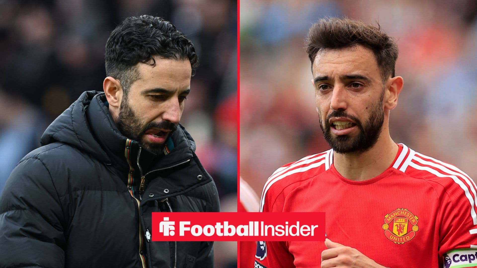 Bruno Fernandes and Ruben Amorim