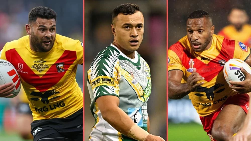 Leigh trio among 9 Super League stars on show in Papua New Guinea-Cook Islands clash