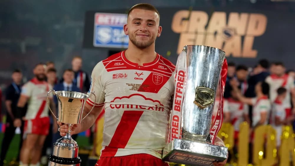 Mikey Lewis basks in glory of redemption following Hull KR's maiden Super League title