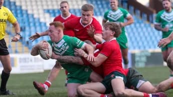Five Super League stars feature in Ireland victory over Wales as Hull FC man scores first international try