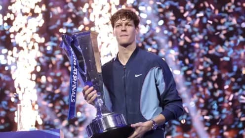 Jannik Sinner Wins First ATP Finals Title in Turin Jannik Sinner Wins First ATP Finals Title in Turin